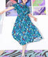 Retro Cassette Print Dress